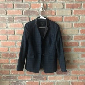 J Crew Regent Blazer in Subtle Plaid